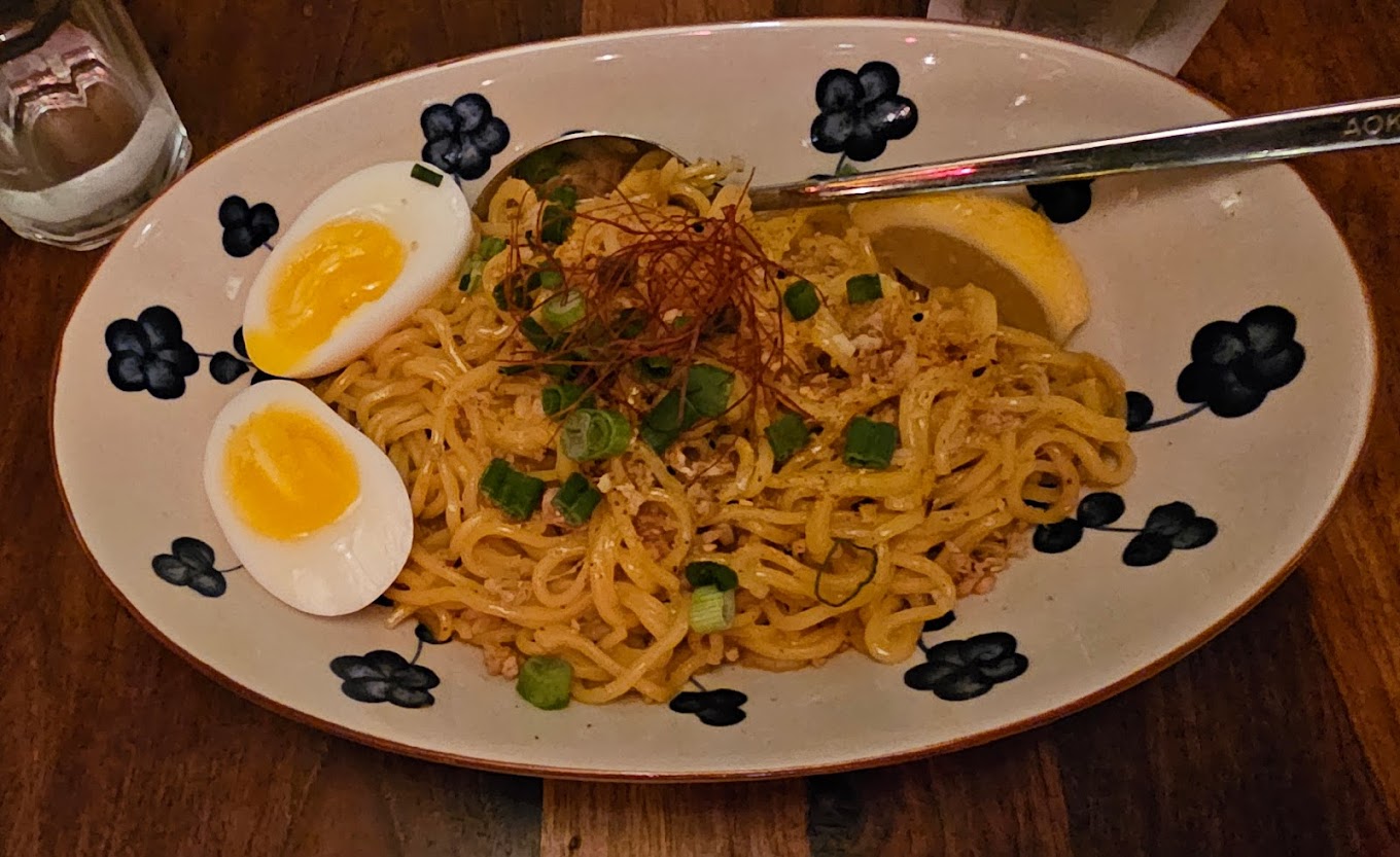 Noodle dish at 1938 Indochine