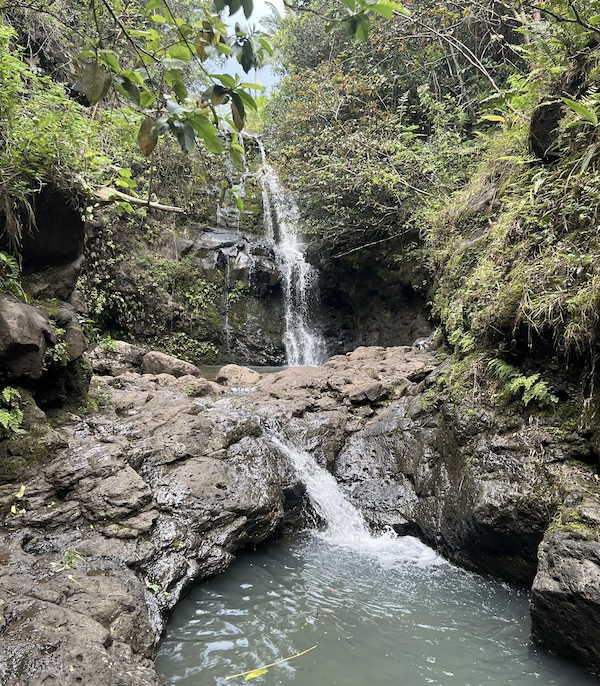 Waimano Falls near Honolulu